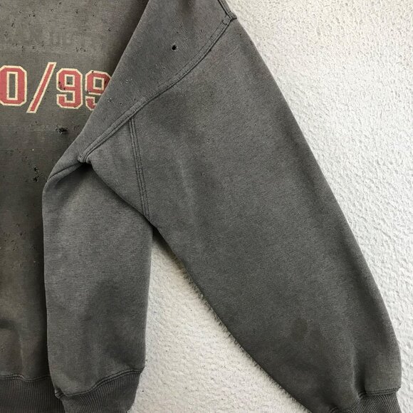 Vintage 80s Canisteo (AO-99) Navy sweatshirt crewneck distressed‎ size XL - Picture 7 of 12